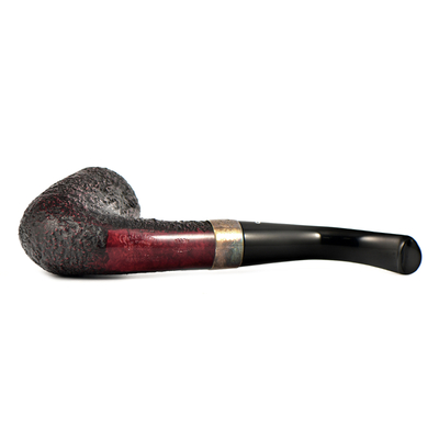 Курительная трубка Peterson Sherlock Holmes Sandblast Rathbone P-Lip, без фильтра вид 1