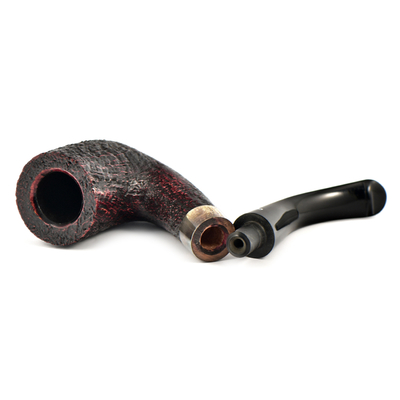 Курительная трубка Peterson Sherlock Holmes Sandblast Rathbone P-Lip, без фильтра вид 4