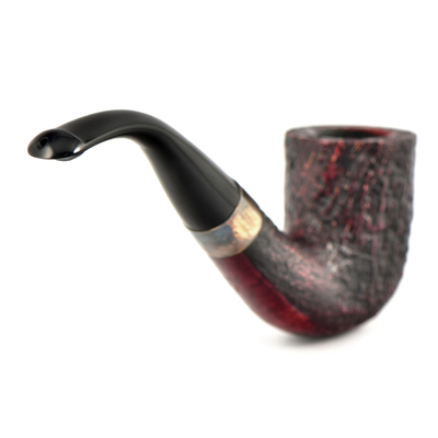 Курительная трубка Peterson Sherlock Holmes Sandblast Rathbone P-Lip, без фильтра вид 5