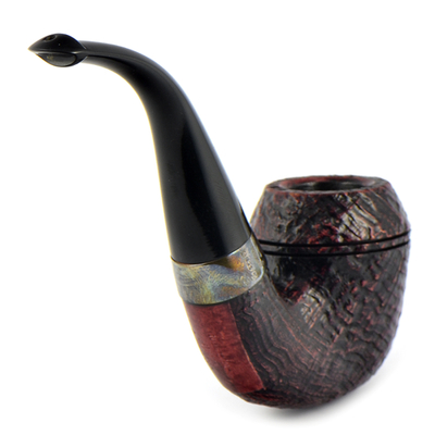 Курительная трубка Peterson Sherlock Holmes Sandblast Watson P-Lip 9 мм вид 3