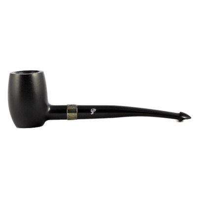 Курительная трубка Peterson Speciality Pipes Barrel Ebony P-Lip вид 1