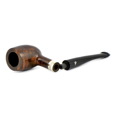 Курительная трубка Peterson Speciality Pipes - Barrel - Smooth Nickel Mounted P-Lip, без фильтра вид 6