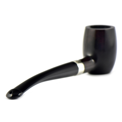 Курительная трубка Peterson Speciality Pipes Smooth Black - Barrel P-Lip, без фильтра вид 6