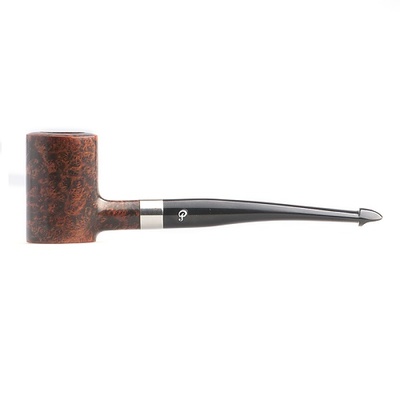 Курительная трубка Peterson Specialiy Pipes Smooth Nickel Mounted P-Lip, без фильтра вид 1