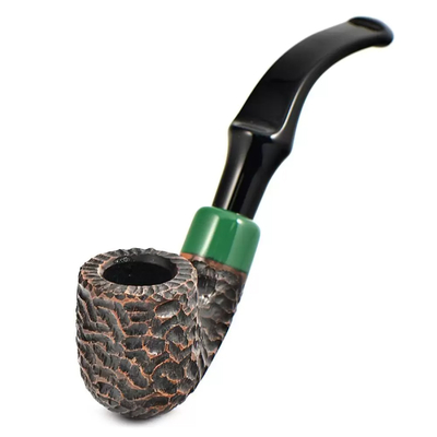 Курительная трубка Peterson St. Patricks Day 2024 Rustic 313 P-Lip, без фильтра вид 2