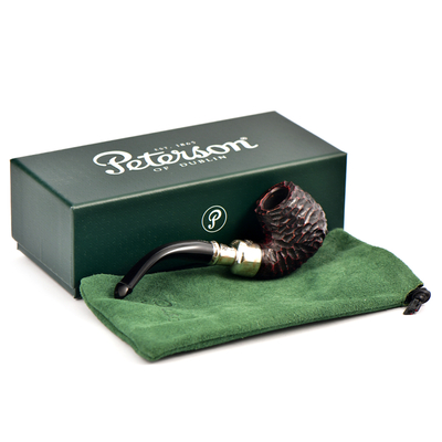 Курительная трубка Peterson System Spigot Rusticated  314 P-lip, 9 мм вид 7