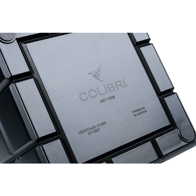 Пепельница Colibri Heritage Cube, Черный лак AT125T1 вид 3