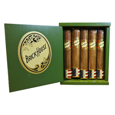 Подарочный набор сигар Brick House Double Connecticut Robusto (Set of 5 cigars) вид 2