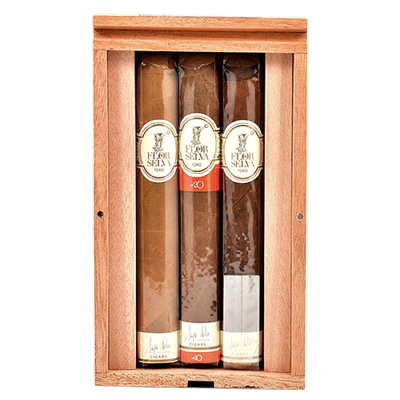 Подарочный набор сигар Flor de Selva Toro Trio SET of 3 cigars вид 1