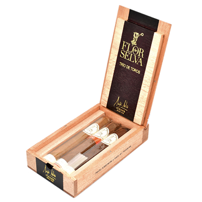 Подарочный набор сигар Flor de Selva Toro Trio SET of 3 cigars вид 2