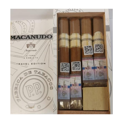 Подарочный набор сигар Macanudo Inspirado White Travel Edition вид 4