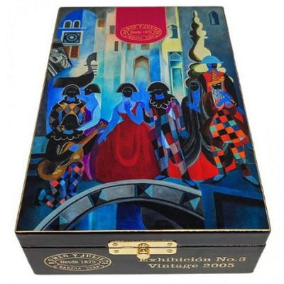 Подарочный набор сигар Romeo y Julieta Exhibicion No. 3  Vintage 2005 Art Nouveau вид 1