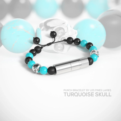 Пробойник-браслет Turquoise Skull арт. BP3133020 вид 3