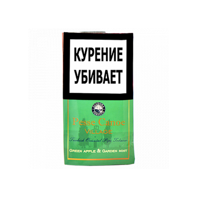 Трубочный табак Pesse Canoe Village Green Apple & Garden Mint 50 гр. (кисет) вид 1