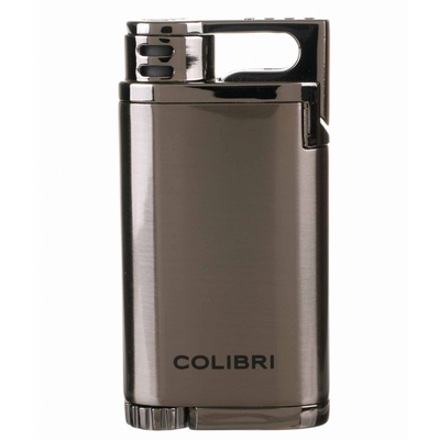 Зажигалка сигарная Colibri Belmont, Оружейная сталь LI200C15 вид 1