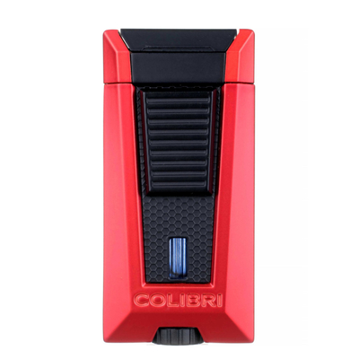 Зажигалка сигарная Colibri Stealth (тройное пламя), красный металлик LI900T22 вид 1