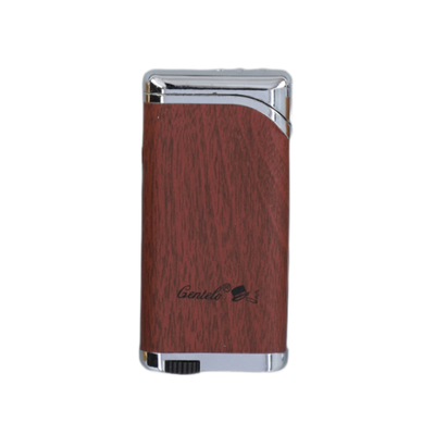 Зажигалка Gentelo Silver-Burgundy Wood 4-2500 вид 1